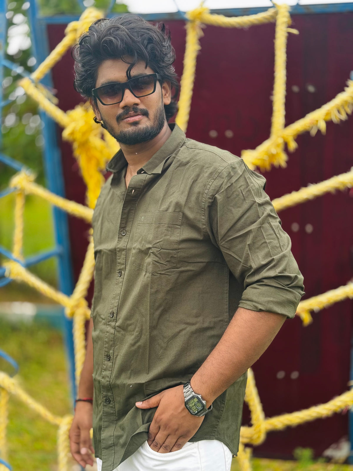 Linen shirts